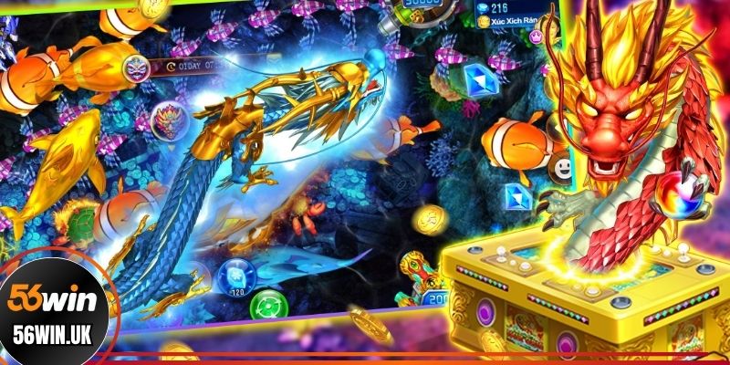 Boss rồng vàng xuất hiện trong bắn cá dragon king