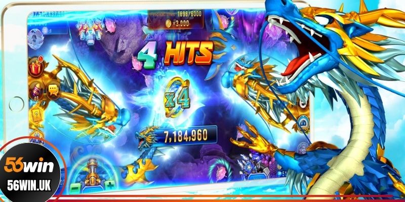 Game bắn cá dragon king với đồ họa 3D sống động