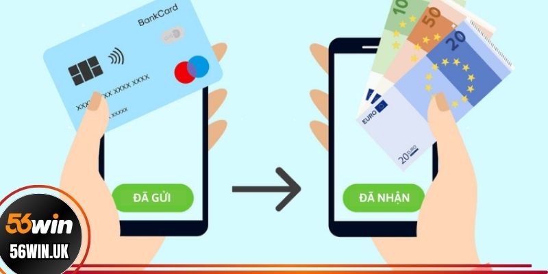 Rút tiền bằng chuyển khoản quốc tế 