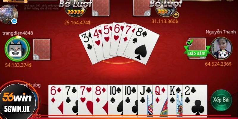 Trường hợp sáu đôi hoặc năm đôi kèm tứ quý